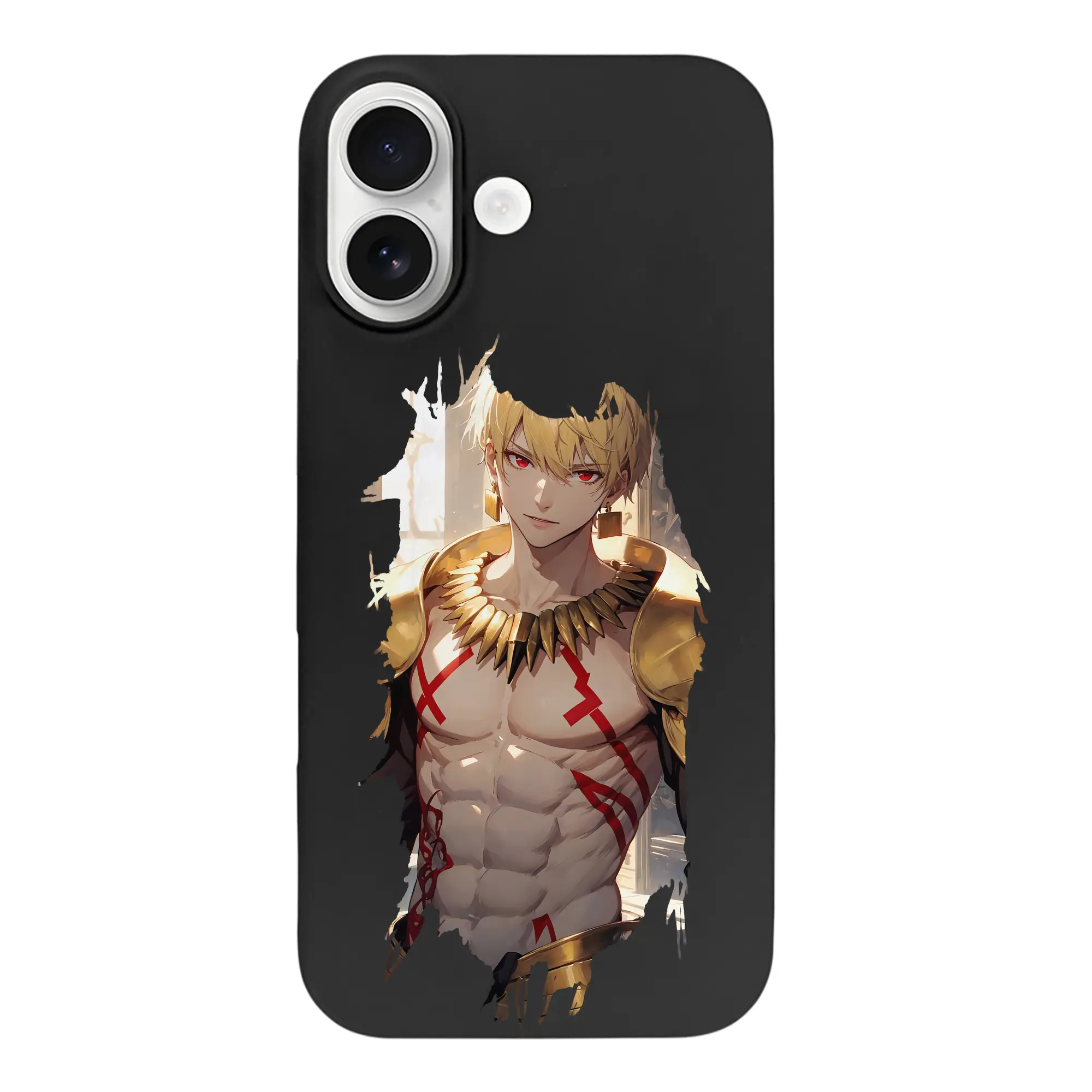 FGO グッズ,ギルガメッシュ - iPhone 17 シリーズ シリコンケース 薄型 耐衝撃 指紋防止 ソフトタッチカバー 精密フィット 傷防止 保護ケース iPhone 17/17 Air/17 Pro/17 Pro Max 対応
